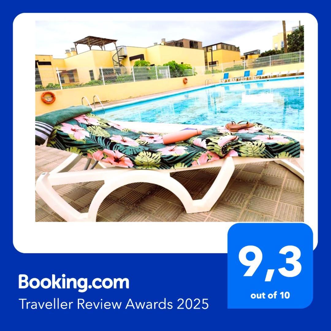Vivienda Con Piscina, Solarium, Vistas Teide Apartment Cho Exterior foto